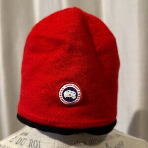 Canada Goose red knit cap